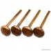 Buorsa 4 Pack Wooden Hot Pot Spoon Ladle Serve Pierced Spoon Japanese Styles Foods Soup Spoon Kitchen Utensils - B07CV6QKM9